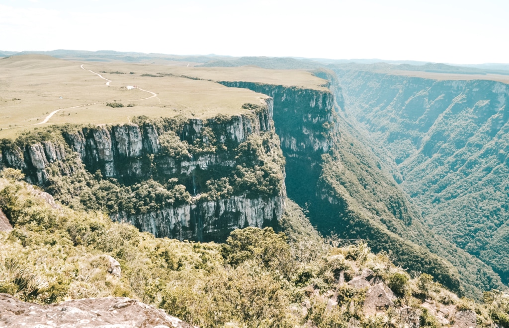 Cânion Fortaleza trilhas no Parque Nacional da Serra Geral